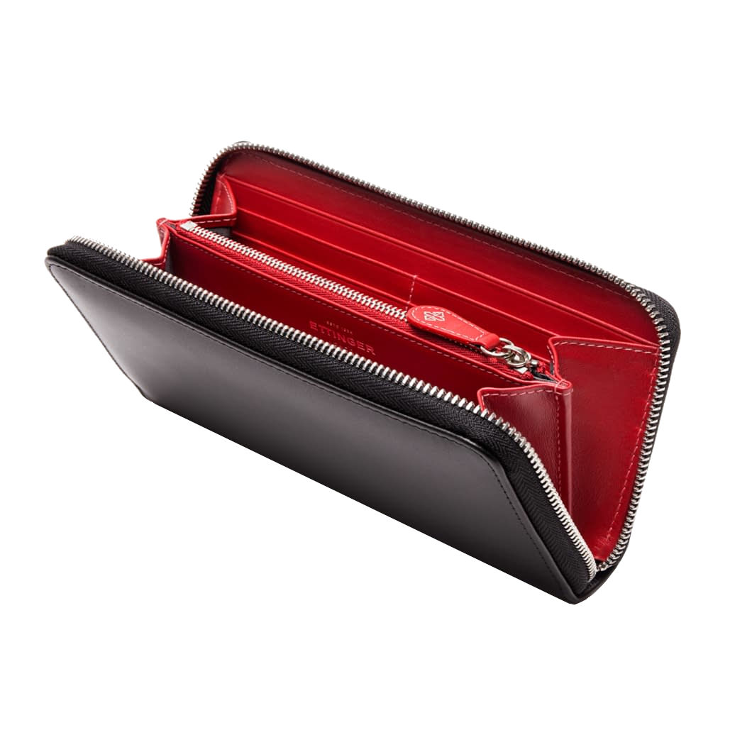large zip around purse