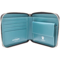 Ettinger Sterling Zip Wallet 4 CC Purse ST2097