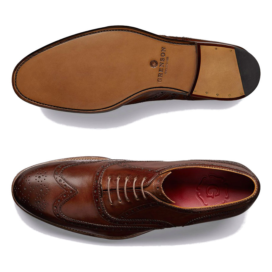 grenson leander tan