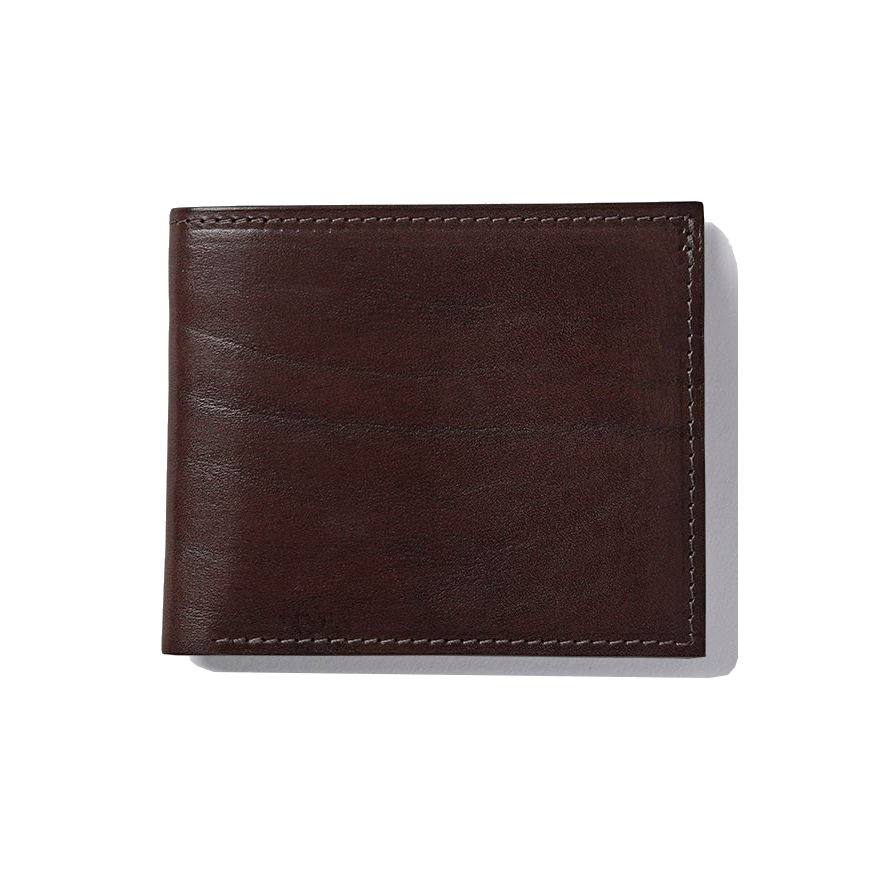Grenson Dark Brown HP Bi-Fold Wallet