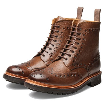 Grenson Fred C Brown Grain