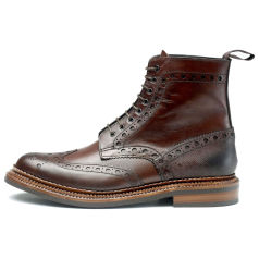 Grenson Fred Dark Brown Triple Welt
