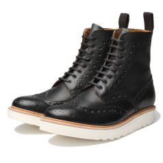Grenson Fred V Black