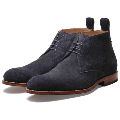 Grenson Marcus Navy Suede