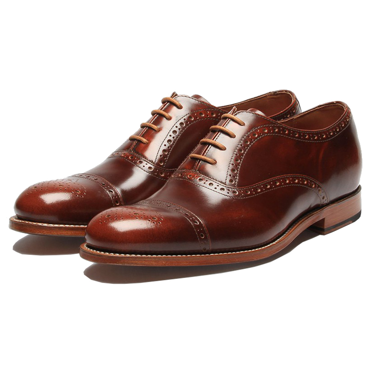 Grenson Matthew Honey Hi Shine - Pediwear Footwear