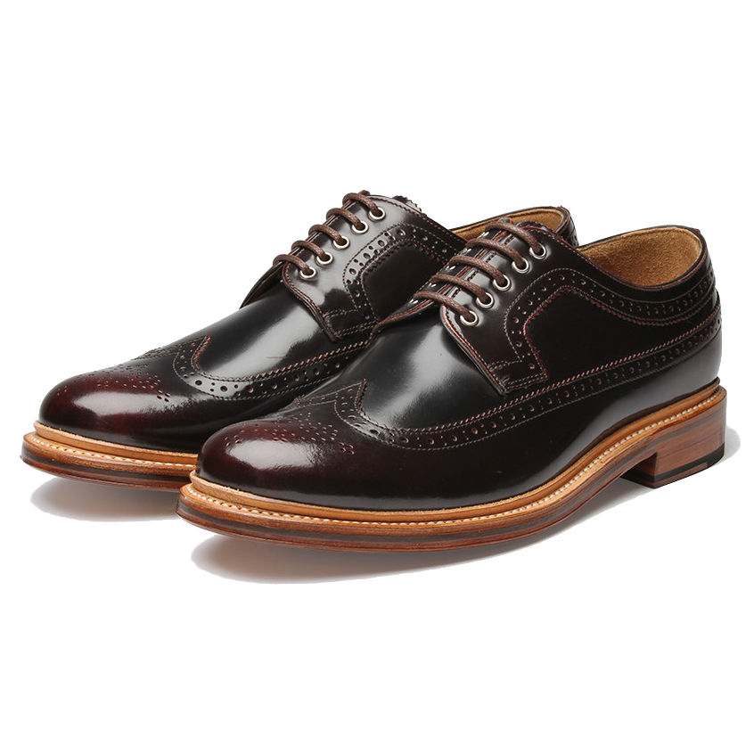 Grenson Sid Burgundy - Pediwear Footwear