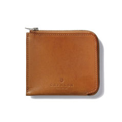 Grenson Tan HP Zip Around Wallet