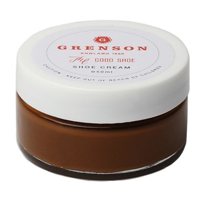 Grenson Dark Brown Wax Cream