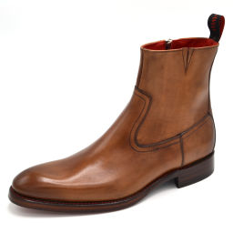 Jeffery West Page Rock and Roll Zip Boot