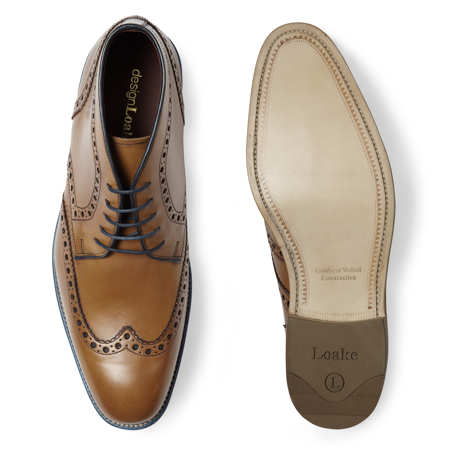 loake errington tan
