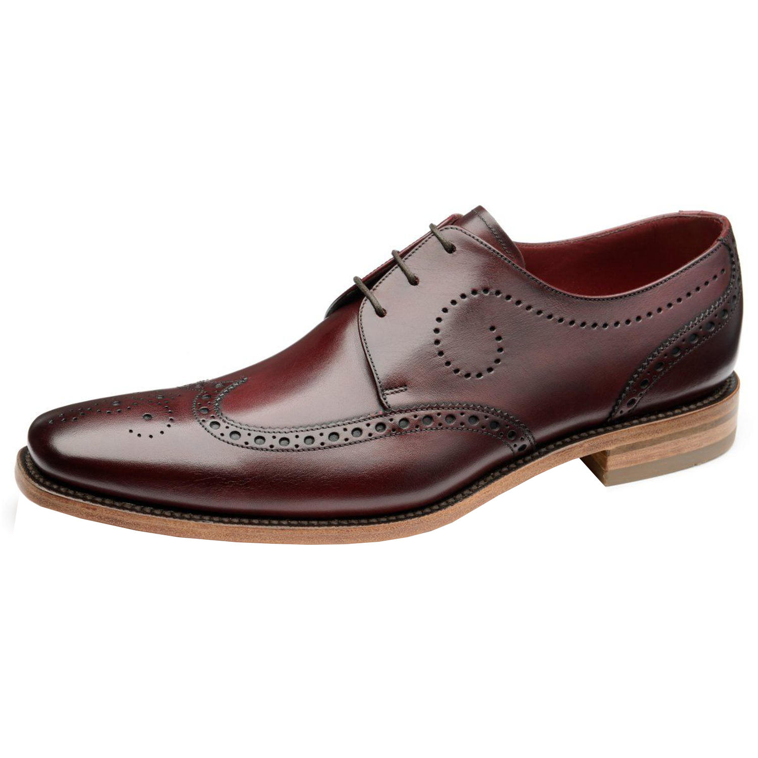 loake kruger burgundy