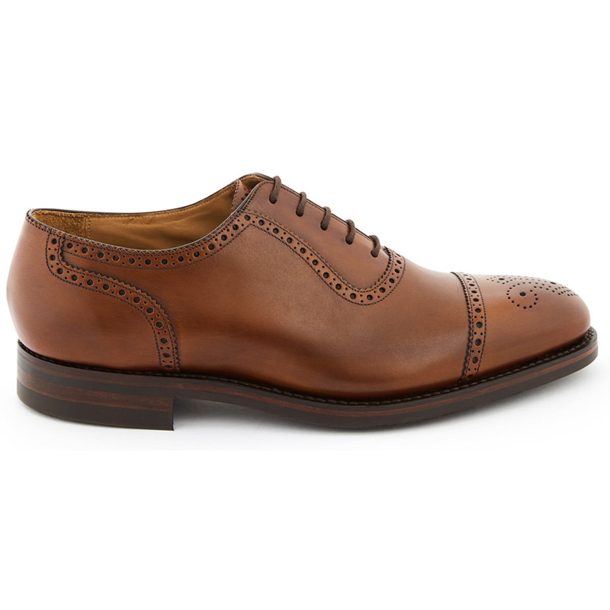 loake strand mahogany