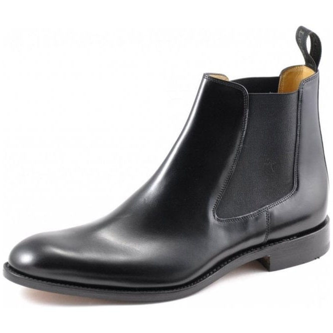 loake black chelsea boots