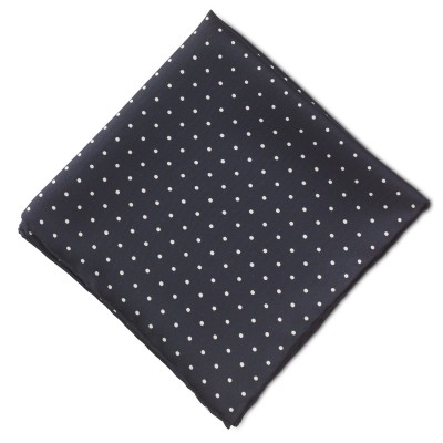 Peckham Rye London Spot White on Navy Hank