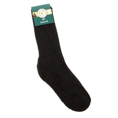 Pediwear Collection Black Alpaca Woollen Socks
