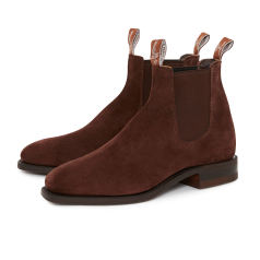 RM Williams Comfort Craftsman Suede Cola