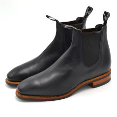 RM Williams Comfort Craftsman Kangaroo Black