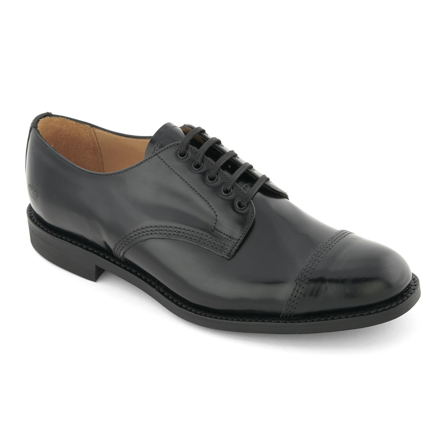 パ*ー様 SANDERS 1128B MILITARY DERBY SHOE 6 Sanders 1128b Military Derby Shoes In Black | eBay
