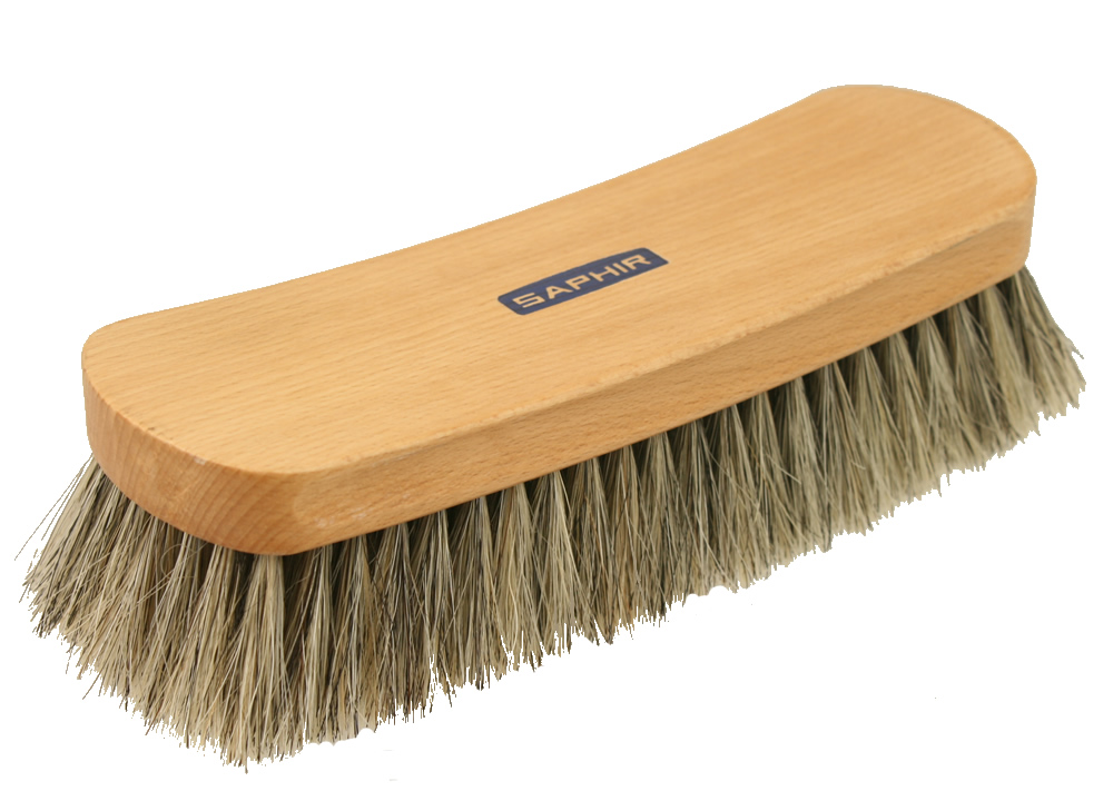 Large horsehair shoe polishing brush outlet
