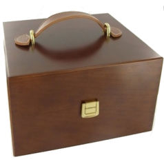 Saphir Wooden Valet Box