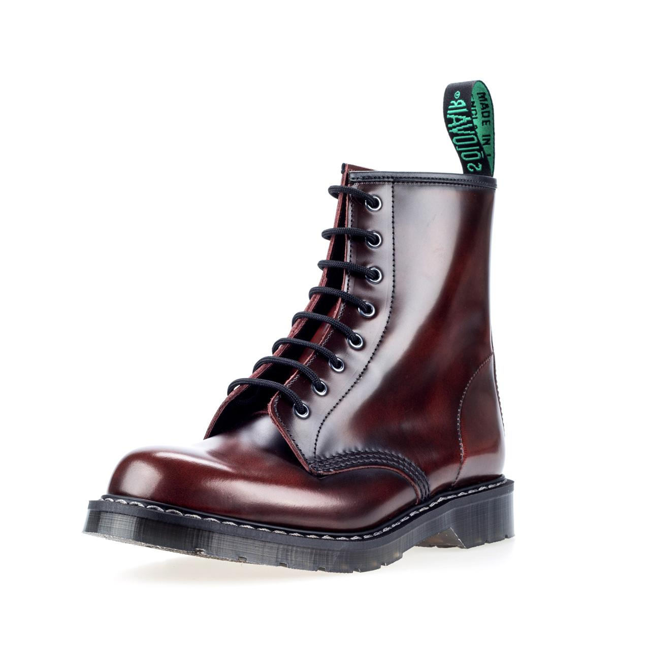 solovair burgundy rub off