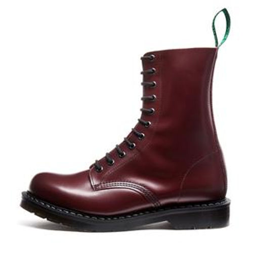 Solovair 11 Eyelet Derby Boot Hi Shine