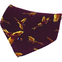 Soprano Accessories Burgundy Pheasant
