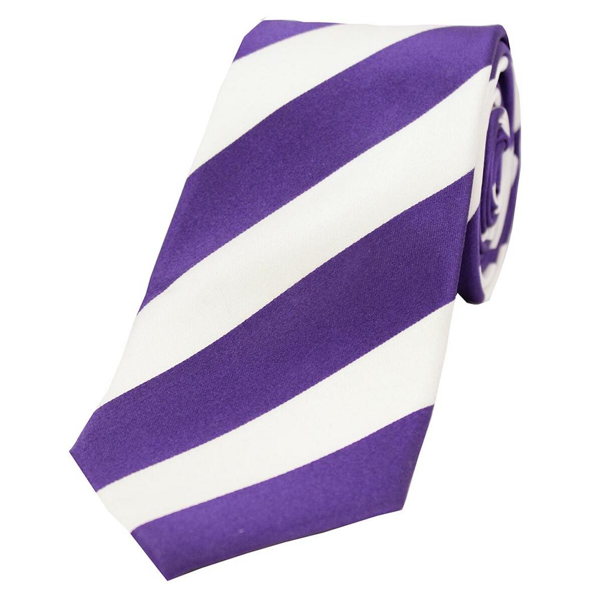 Soprano Accessories Purple and White Bold Striped Pediwear Accessories