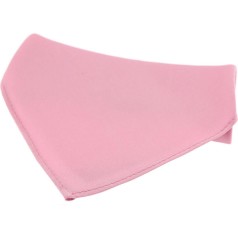 Soprano Accessories Pink Satin Silk Handkerchief