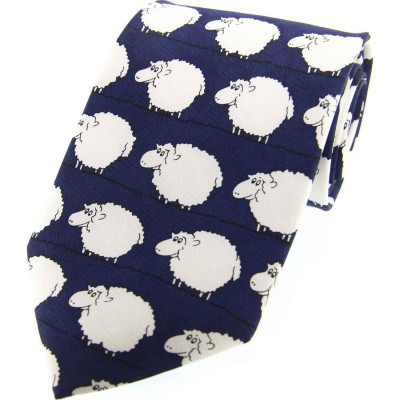 Soprano Accessories Sheep Print - Navy
