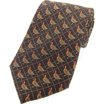 Soprano Accessories Brown Grouse Check
