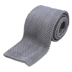 Soprano Accessories Grey Knitted
