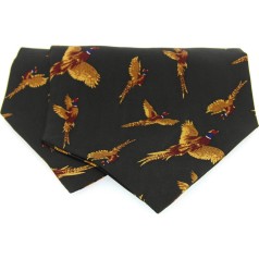 Soprano Accessories Forest Green Large Flying Pheasants