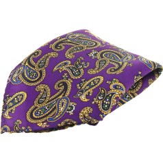 Soprano Accessories Purple Paisley Handkerchief