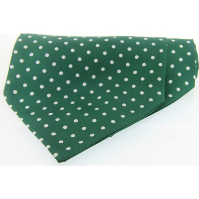 Soprano Accessories Green & White Polka Cravat
