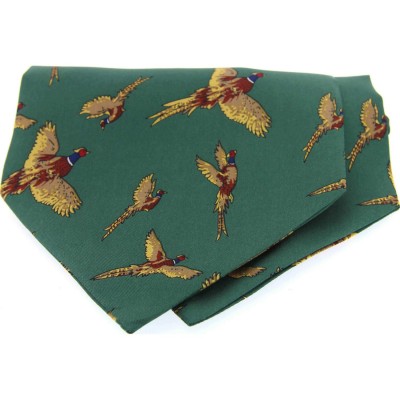 Soprano Accessories Green Large Flying Pheasants