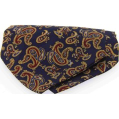 Soprano Accessories Large Navy Paisley
