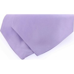 Soprano Accessories Light Lilac Satin Silk Cravat