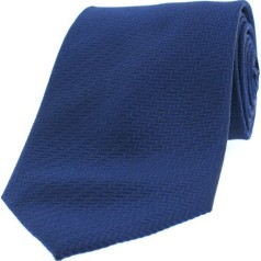 Soprano Accessories Luxury Navy Herringbone
