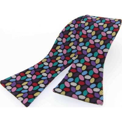 Soprano Accessories Multi Coloured Patterned Self-Tied