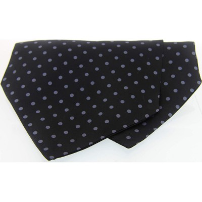 Soprano Accessories Navy & Grey Polka Cravat