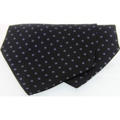 Soprano Accessories Navy & Grey Polka Cravat
