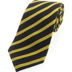Soprano Accessories Black and Gold Striped