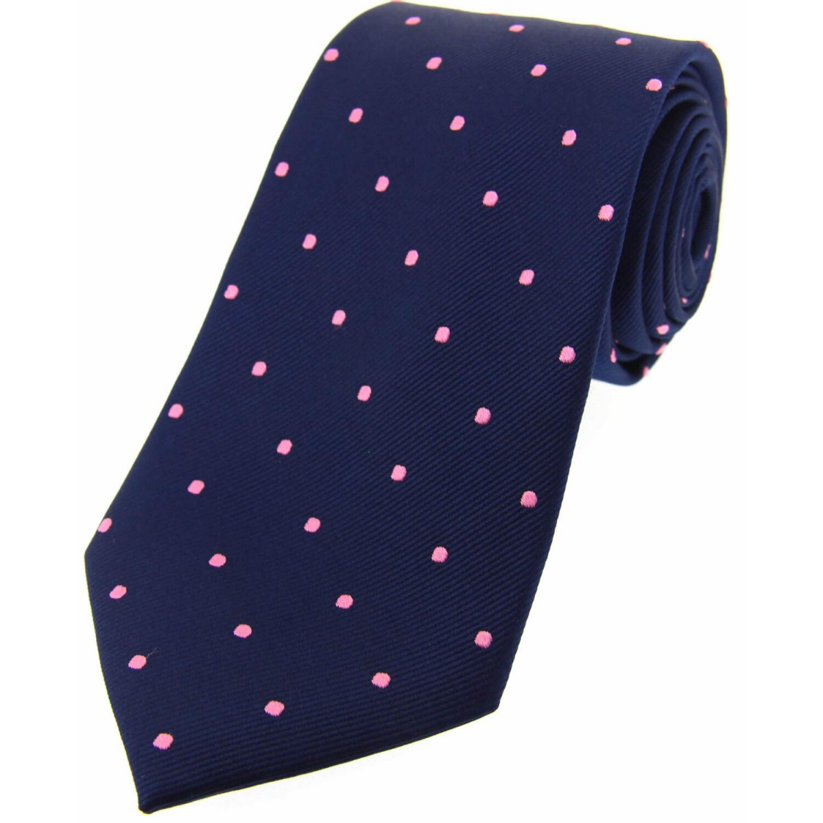 Soprano Accessories Navy with Pink Spots