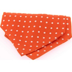 Soprano Accessories Orange with White Polka