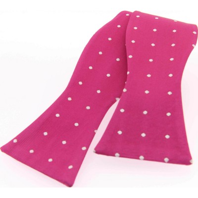 Soprano Accessories Fuchsia Polka Dot Self-Tied