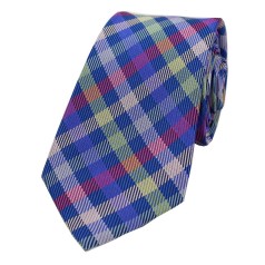 Soprano Accessories Posh & Dandy Blue with Coloured Checks
