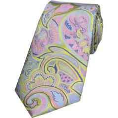 Soprano Accessories Posh Dandy Lemon and Pink Paisley