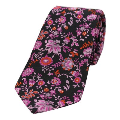 Soprano Accessories Posh & Dandy Black/Pink/Red Flowers