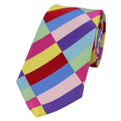 Soprano Accessories Posh & Dandy Colourful Rectangle Pattern